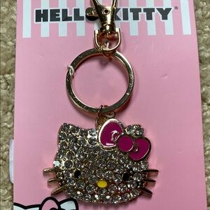Hello Kitty Rhinestone Keychain